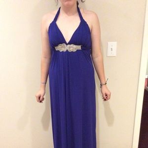 Blue gown never worn